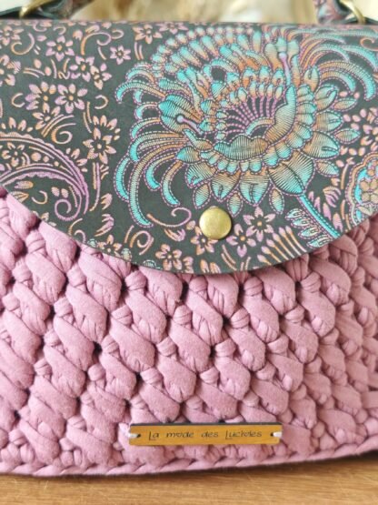 Sac à main Liloo - L'alliance du crochet et du cuir – Image 3