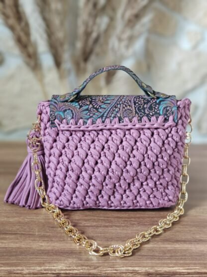 Sac à main Liloo - L'alliance du crochet et du cuir – Image 4